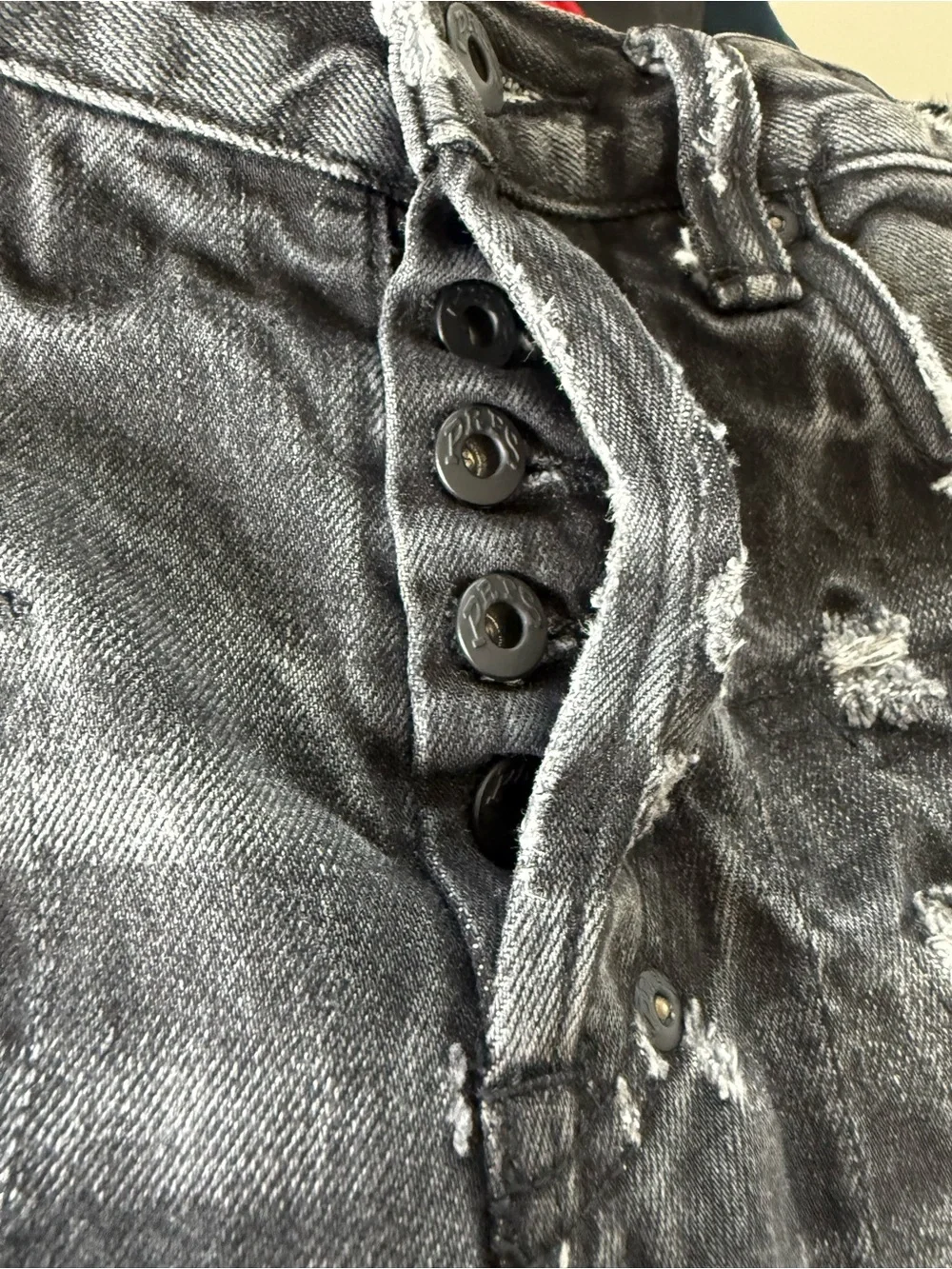PRPS Distressed Demon Fit Jeans Size 33
